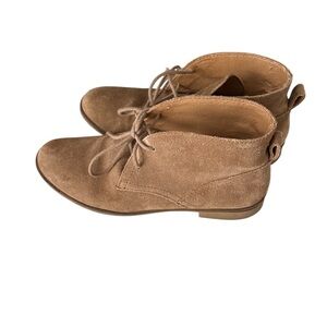 Lucky Brand Tan Suede Boots